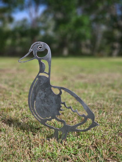 Metal Duck Garden Decoration 'Free Shipping Aus Wide'