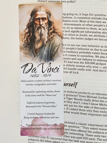 Art Bookmarks featuring Famous Artists. (Free AUS shipping)